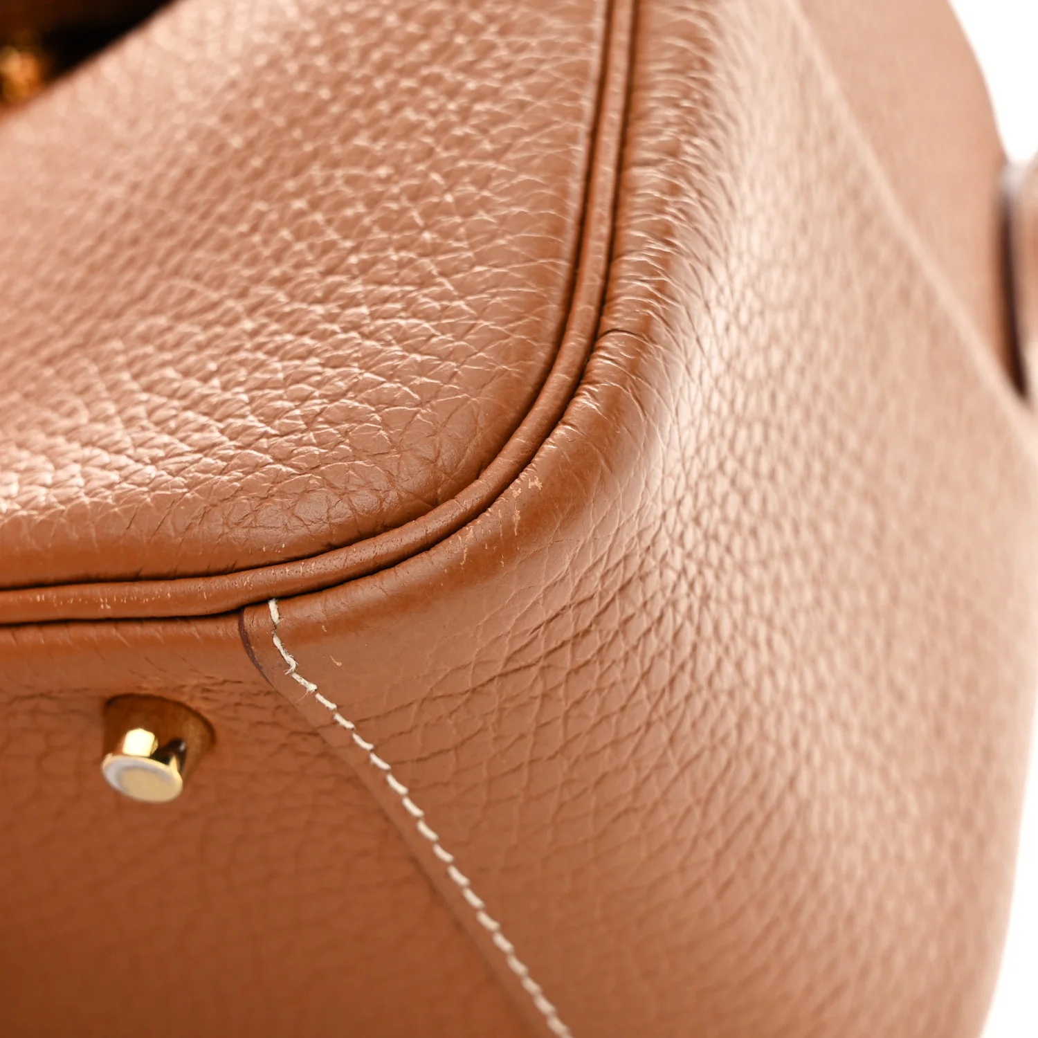 Taurillon Clemence Mini Lindy 20 Gold - Top Club