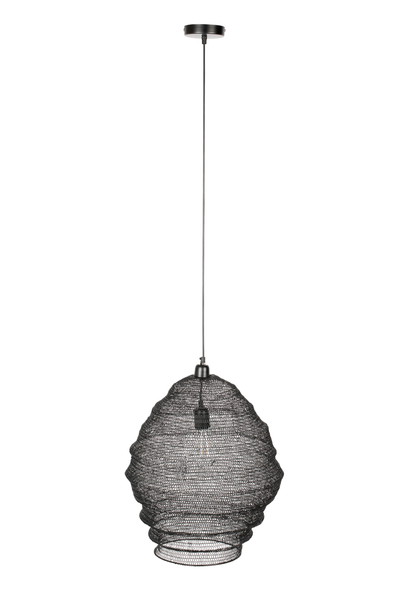 Hanglamp Lena zwart L