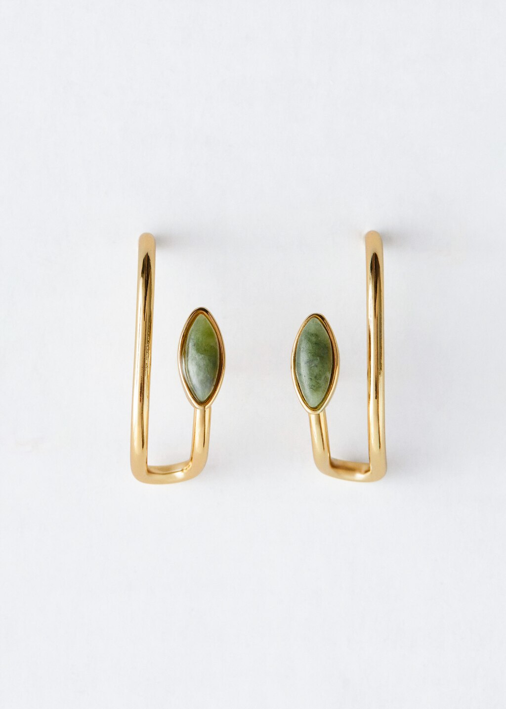 & Other Stories EAR-CUFF-DETAIL STUD EARRINGS