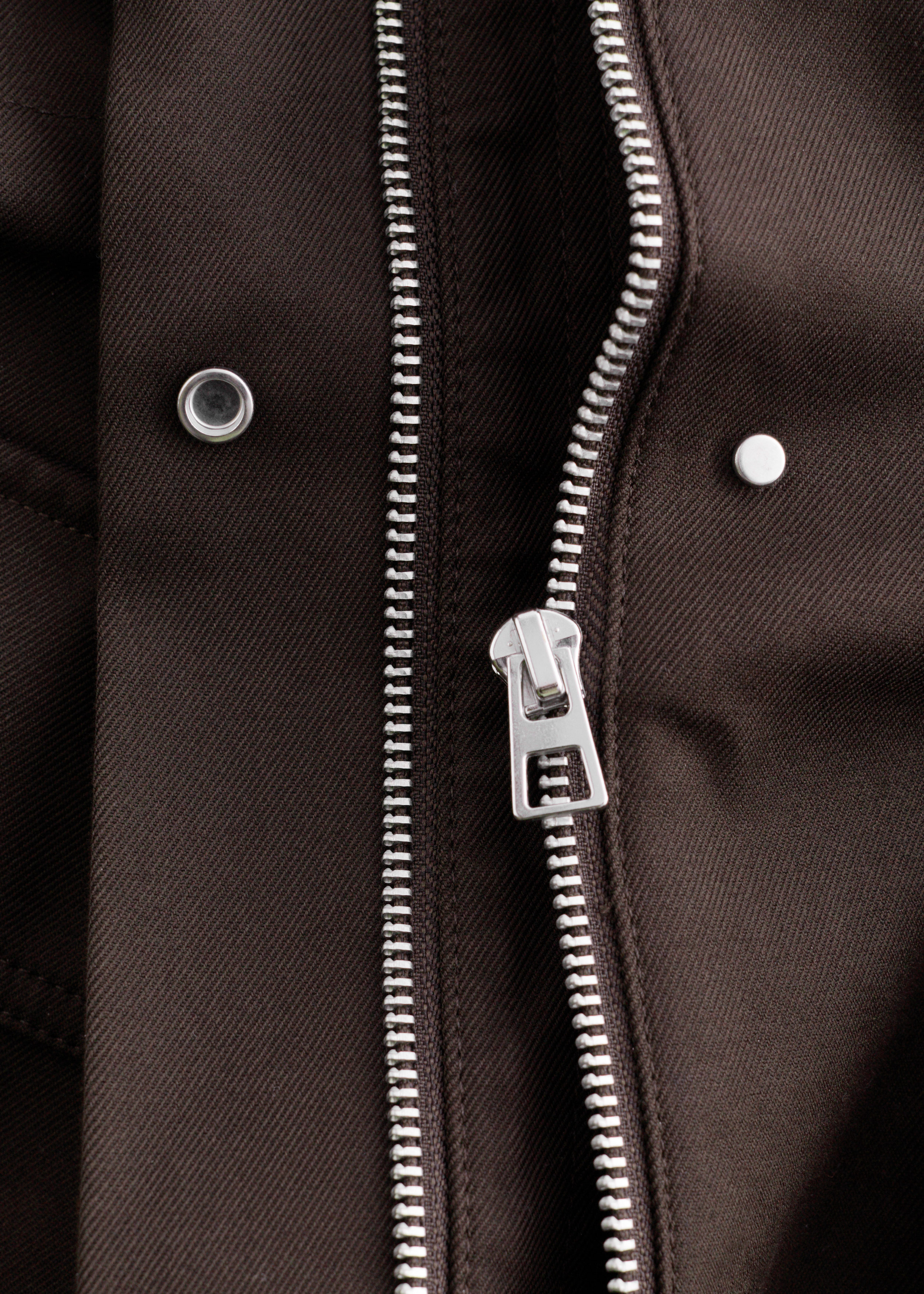 & Other Stories OVERSIZED DRAWSTRING UTILITY JACKET