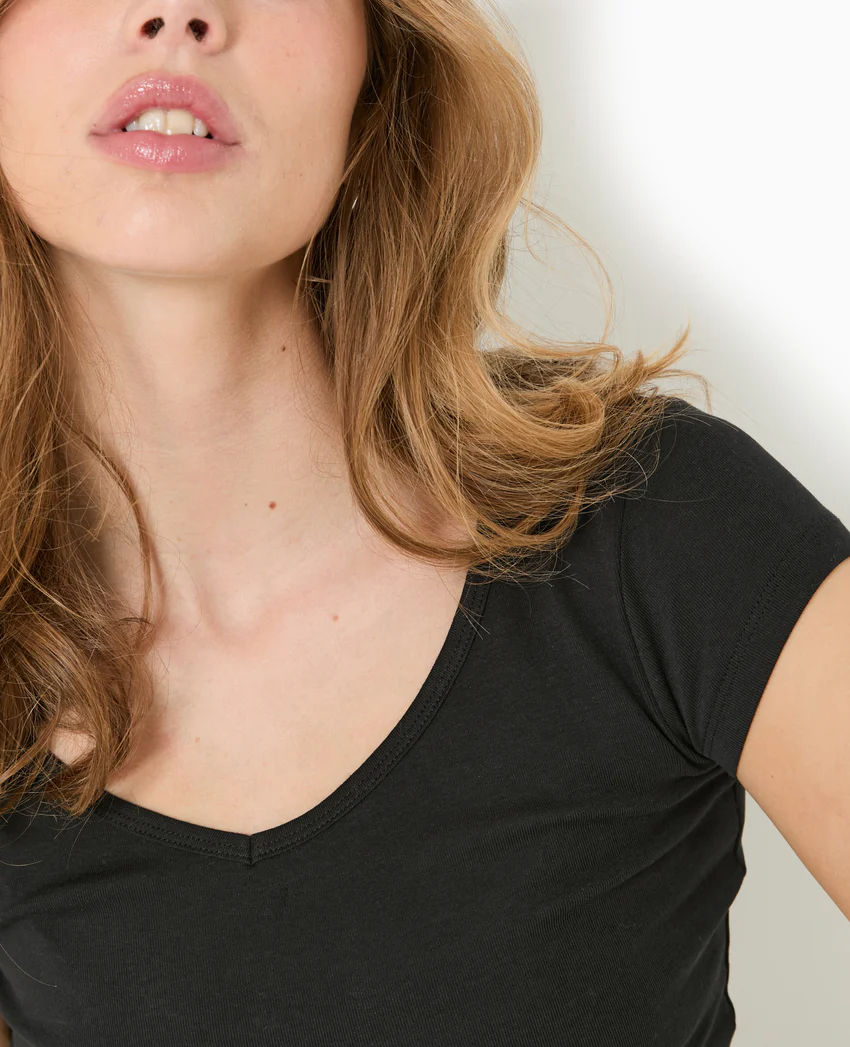 Pimkie T-shirt court col V