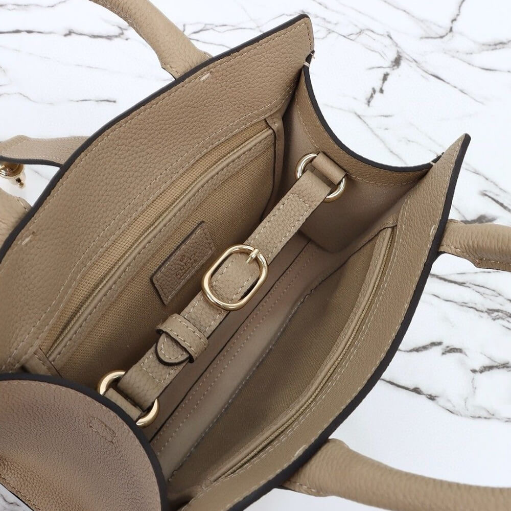GUCCI SMALL TOTE BAG WITH HOOK CLOSURE - Top Club