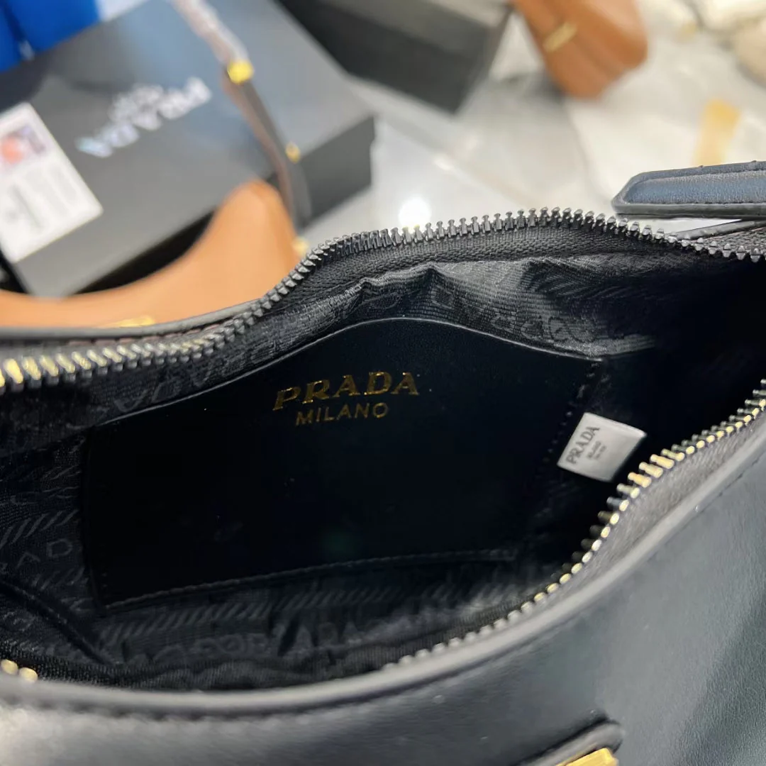 Pra bag in ultra-soft lambskin with double shoulder straps Bag - Top Club