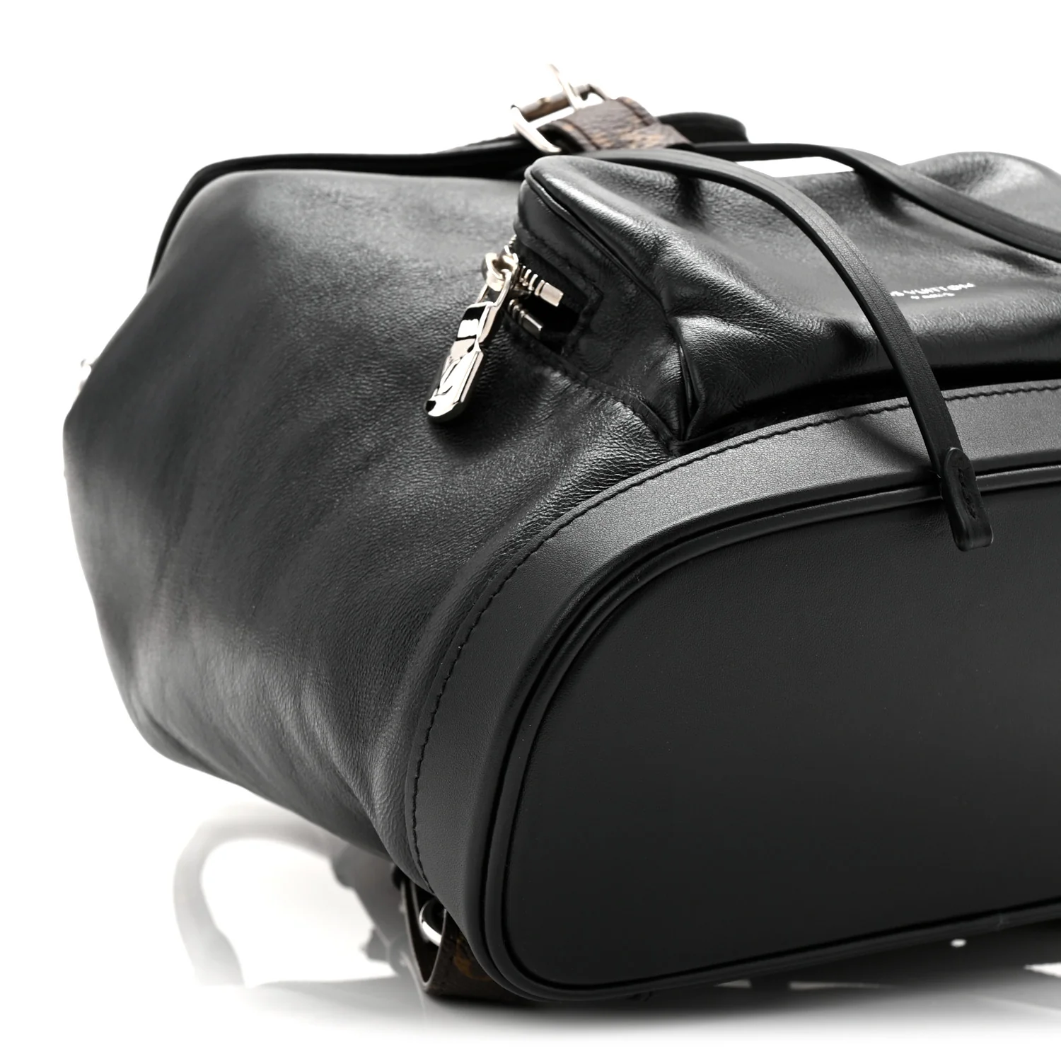 Lambskin Monogram Montsouris Vibe PM Black - Top Club