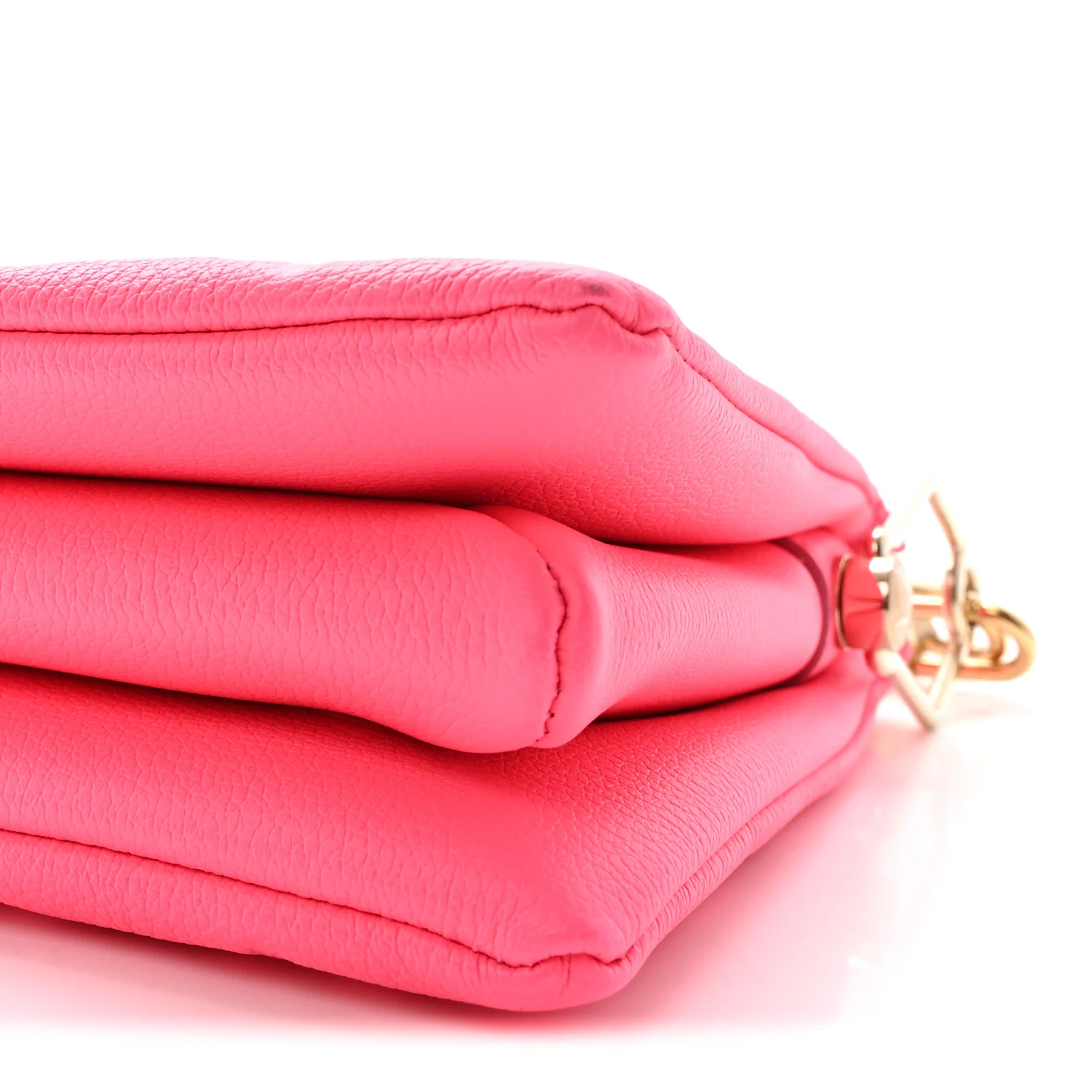 Calfskin Embossed Monogram Coussin BB Rose Fluo - Top Club