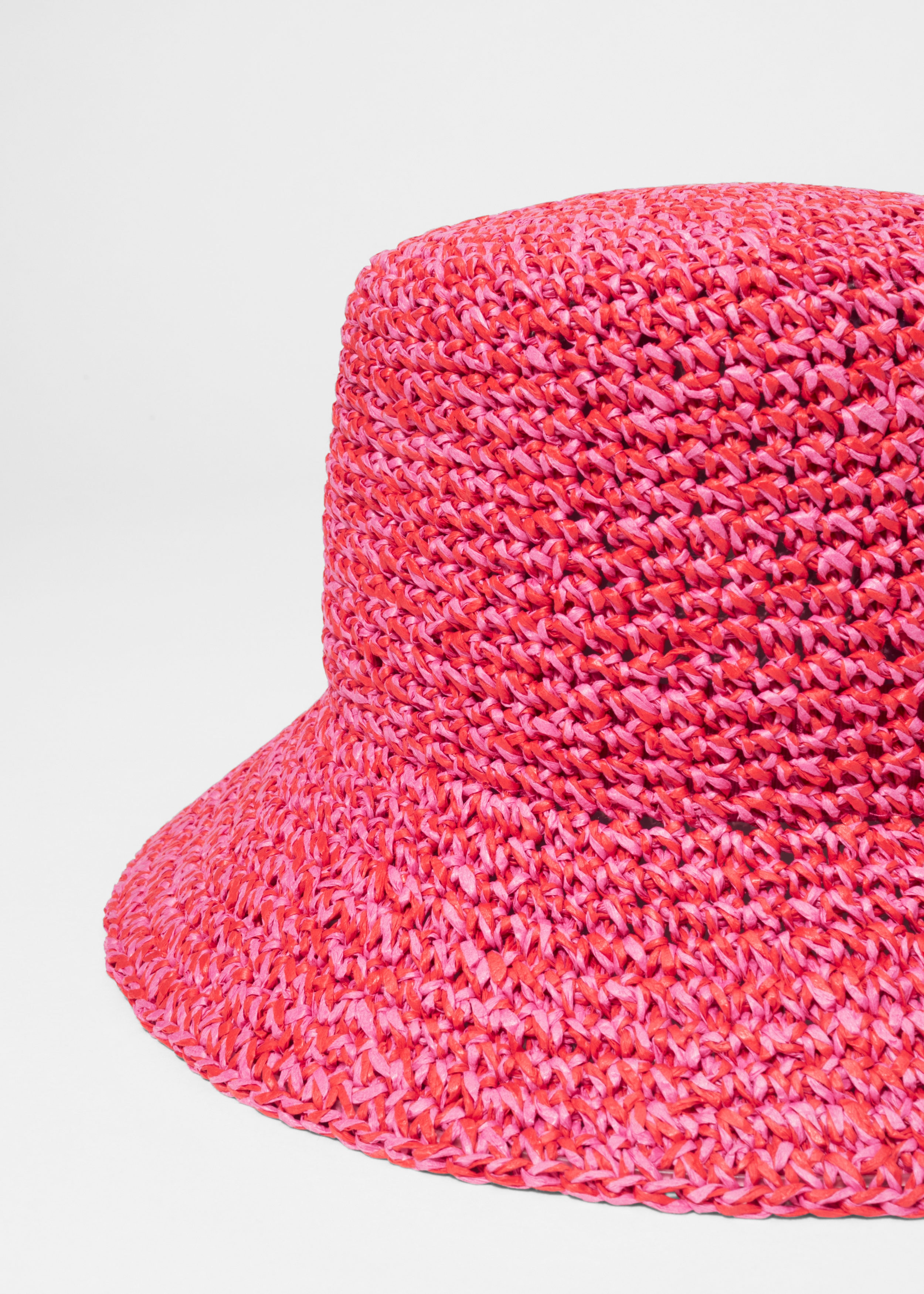 & Other Stories STRAW BUCKET HAT
