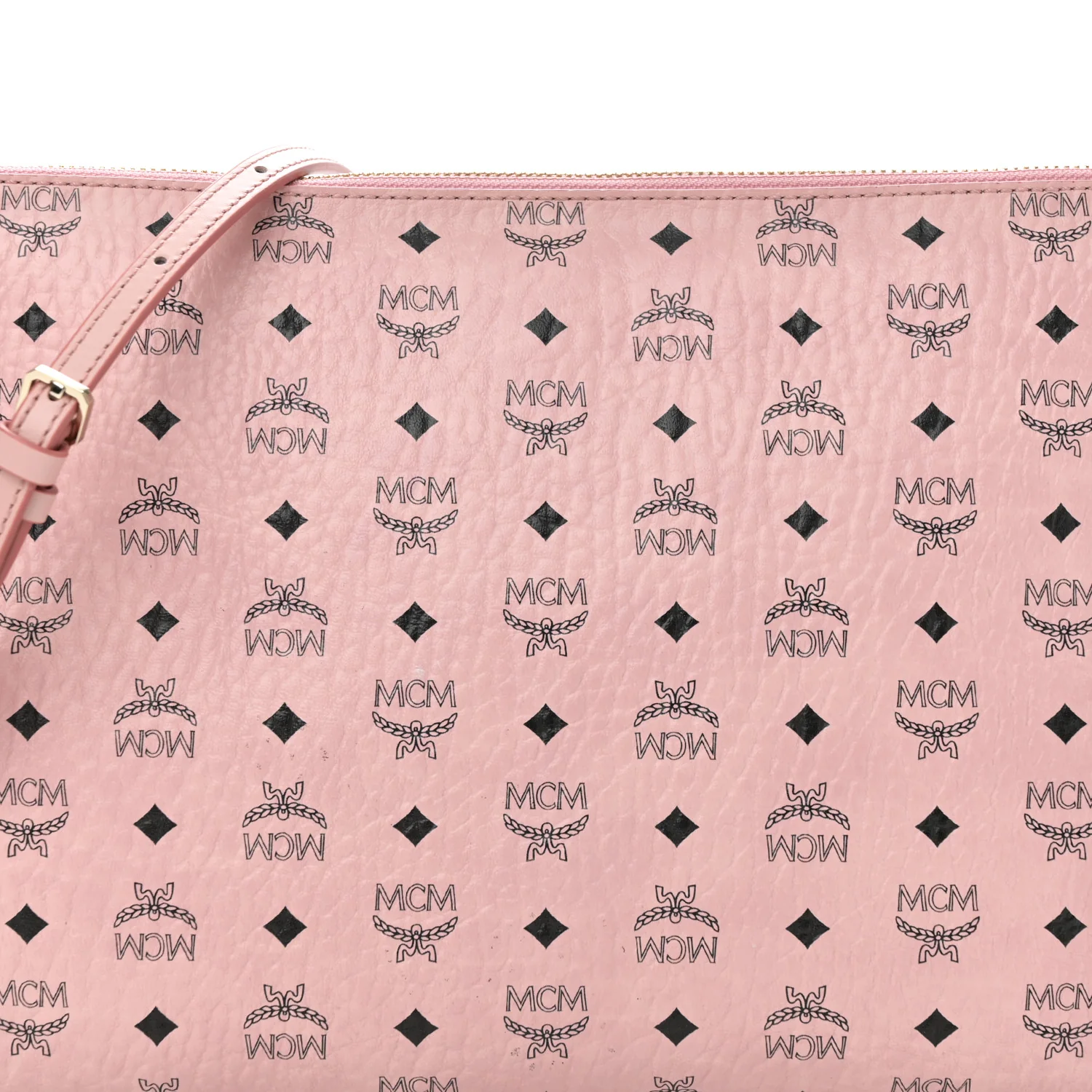 Visetos Medium Crossbody Pouch Soft Pink - Top Club