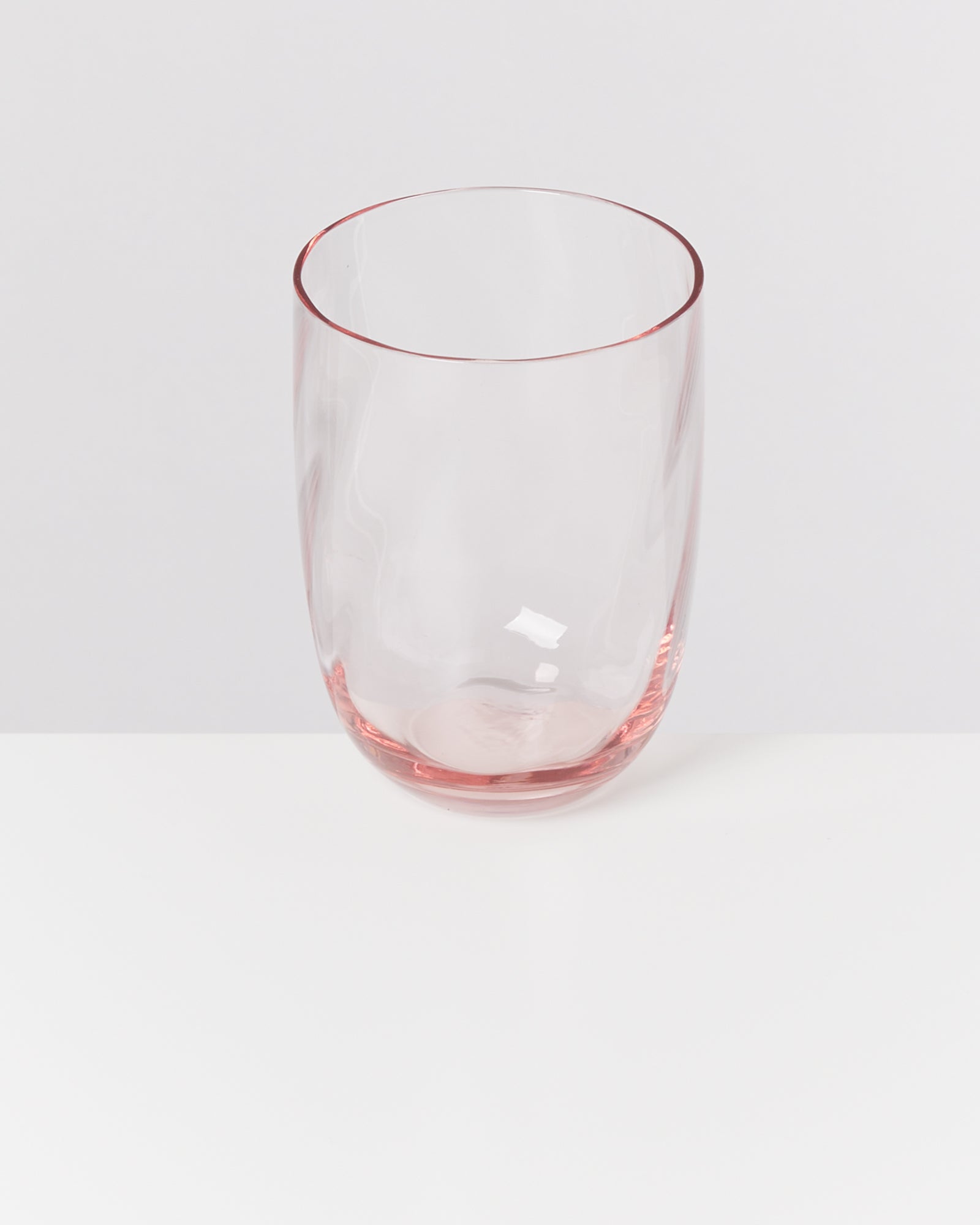 Calma Glas groß swirl rosé 6er-Set