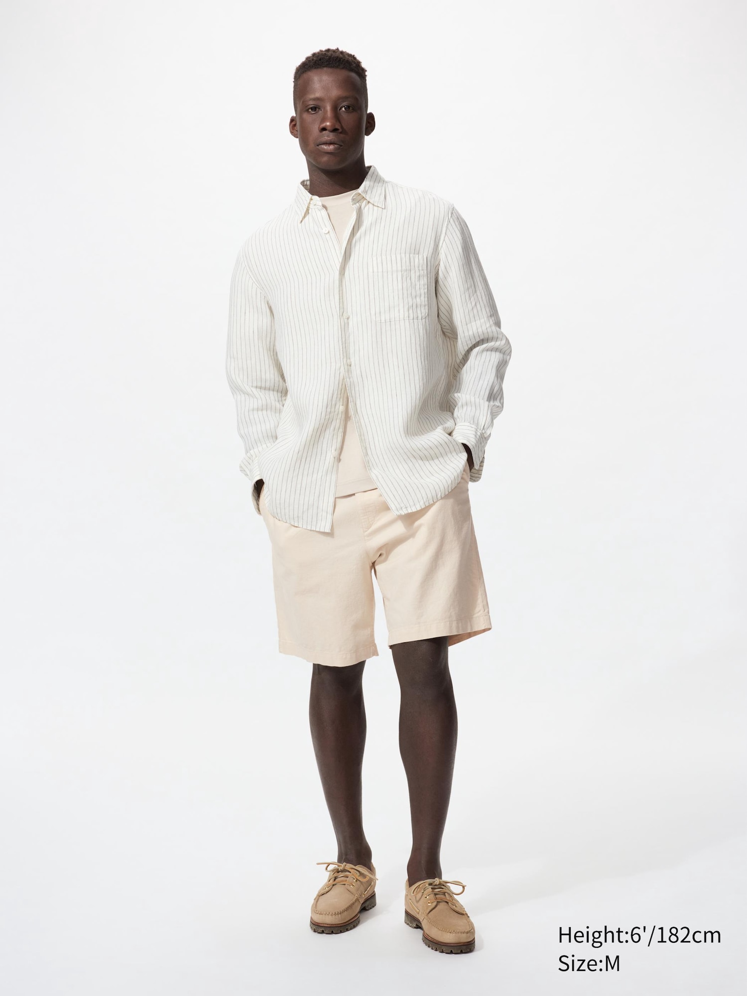 Linen Blend Shorts