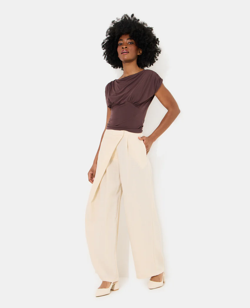 Pimkie Top fluide avec drapé