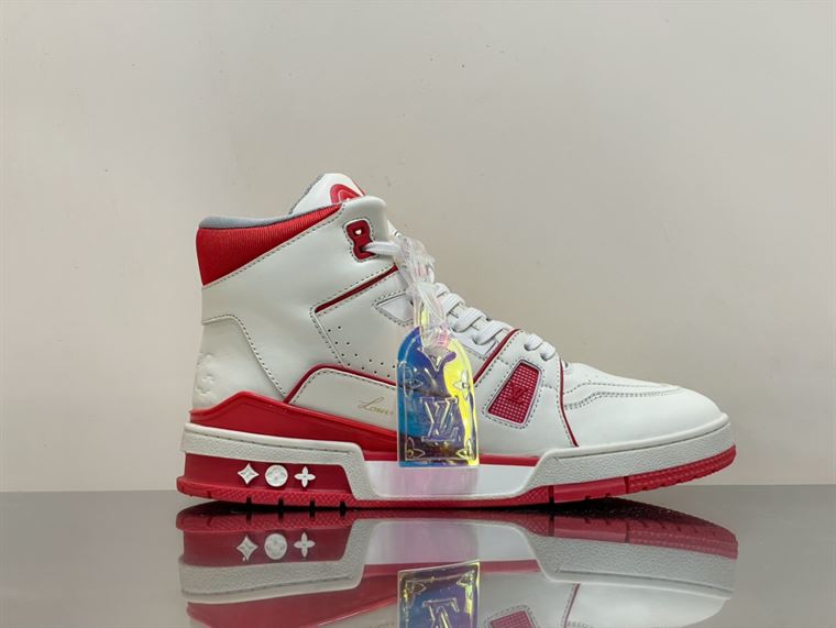 LOUIS VUITTON LV TRAINER SNEAKER BOOT   LVS070 - Sneaker Replica Workshop