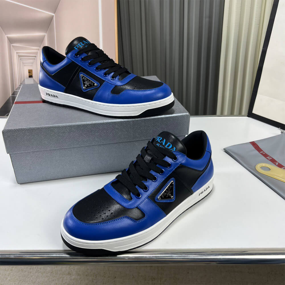 Prada Downtown nappa leather sneakers - Top Club