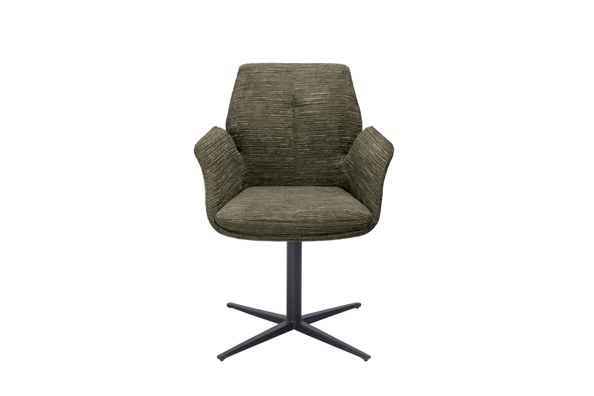 Ivy draaistoel  stof groen aanbieding