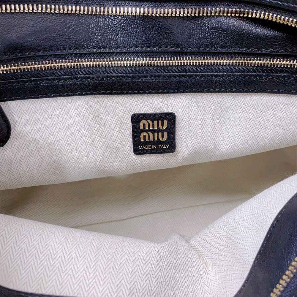 MIUMIU Medium Aventure nappa leather bag(HIGH-END GRADE) - Top Club