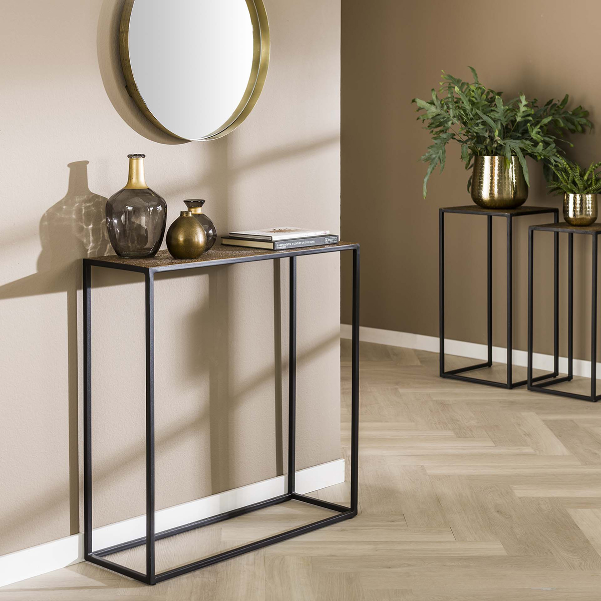 Haltafel Metallica Brons