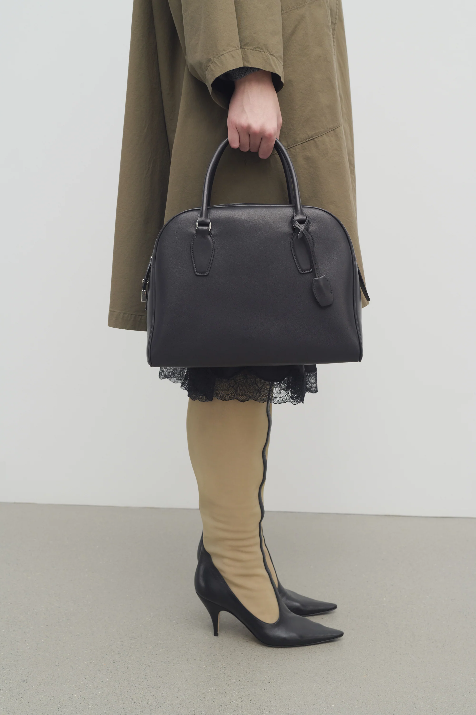 India 12.00 Bag in Leather - Top Club