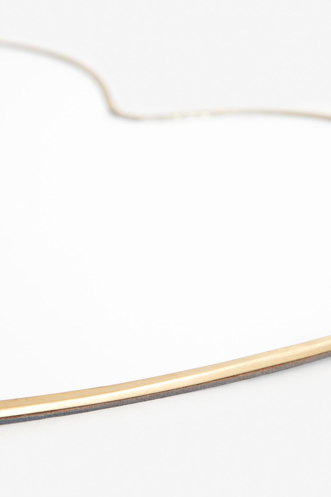 Grote gouden hartjes spiegel