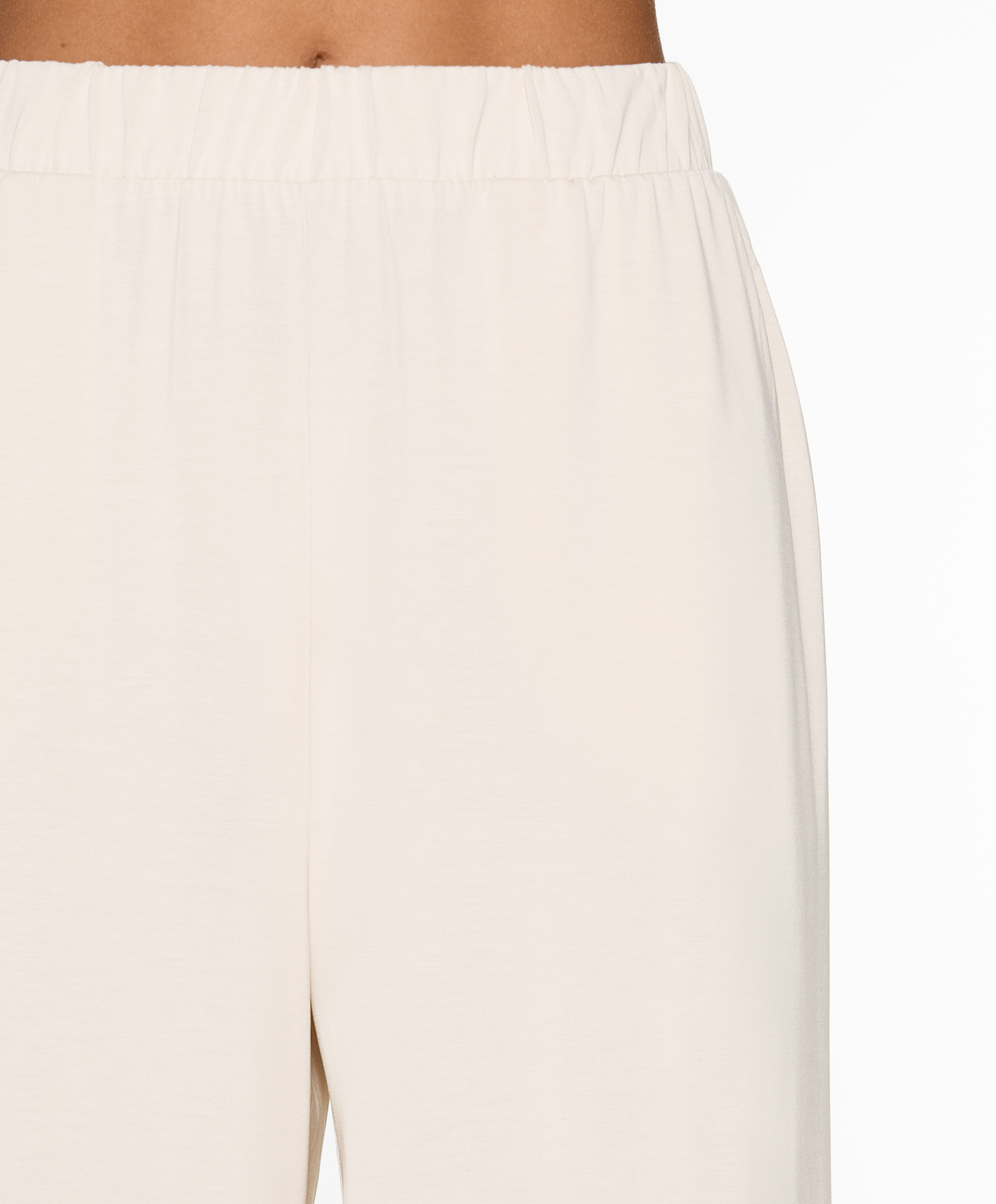 OYSHO Modal blend crop trousers