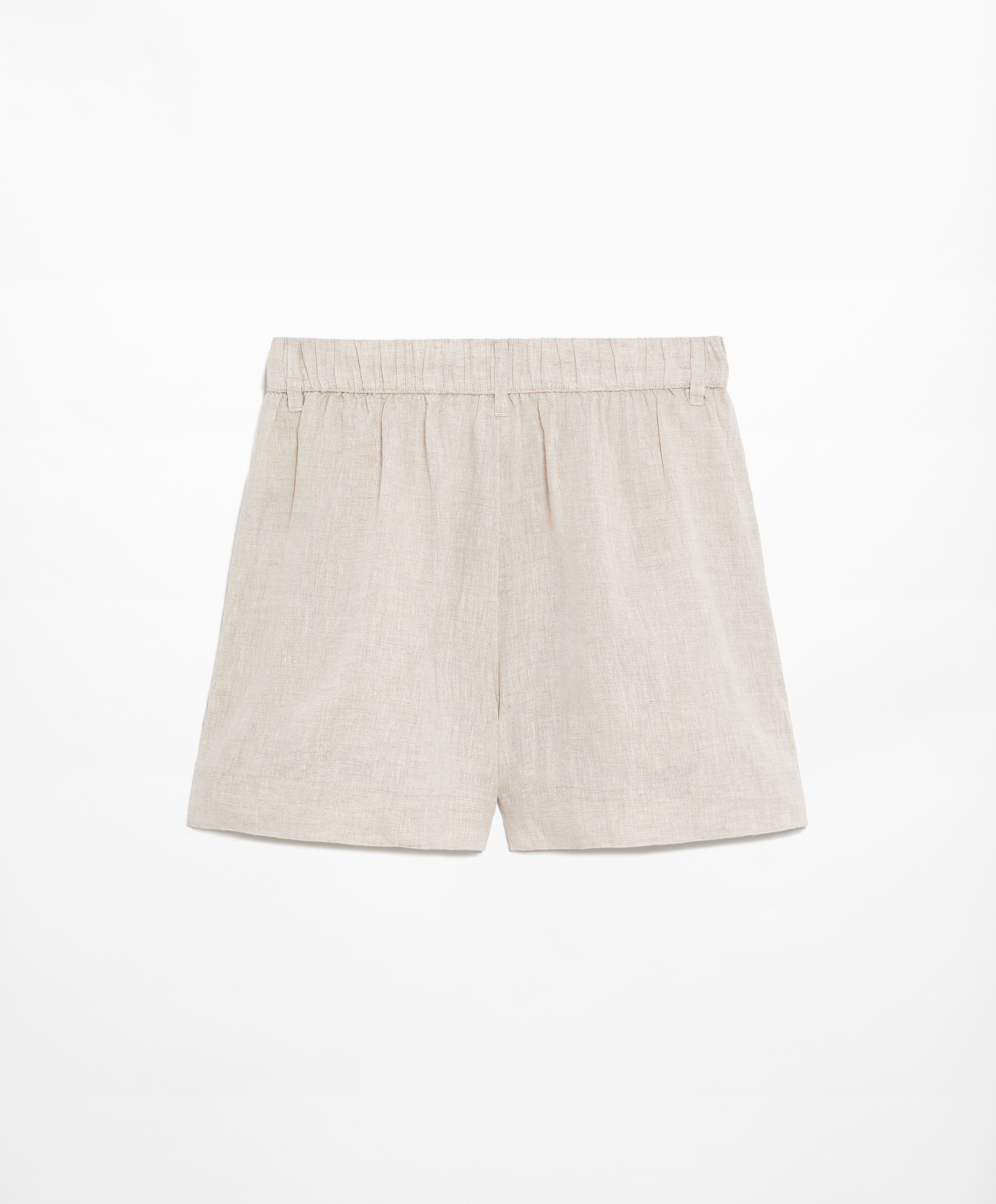 OYSHO 100% linen tailored-fit shorts