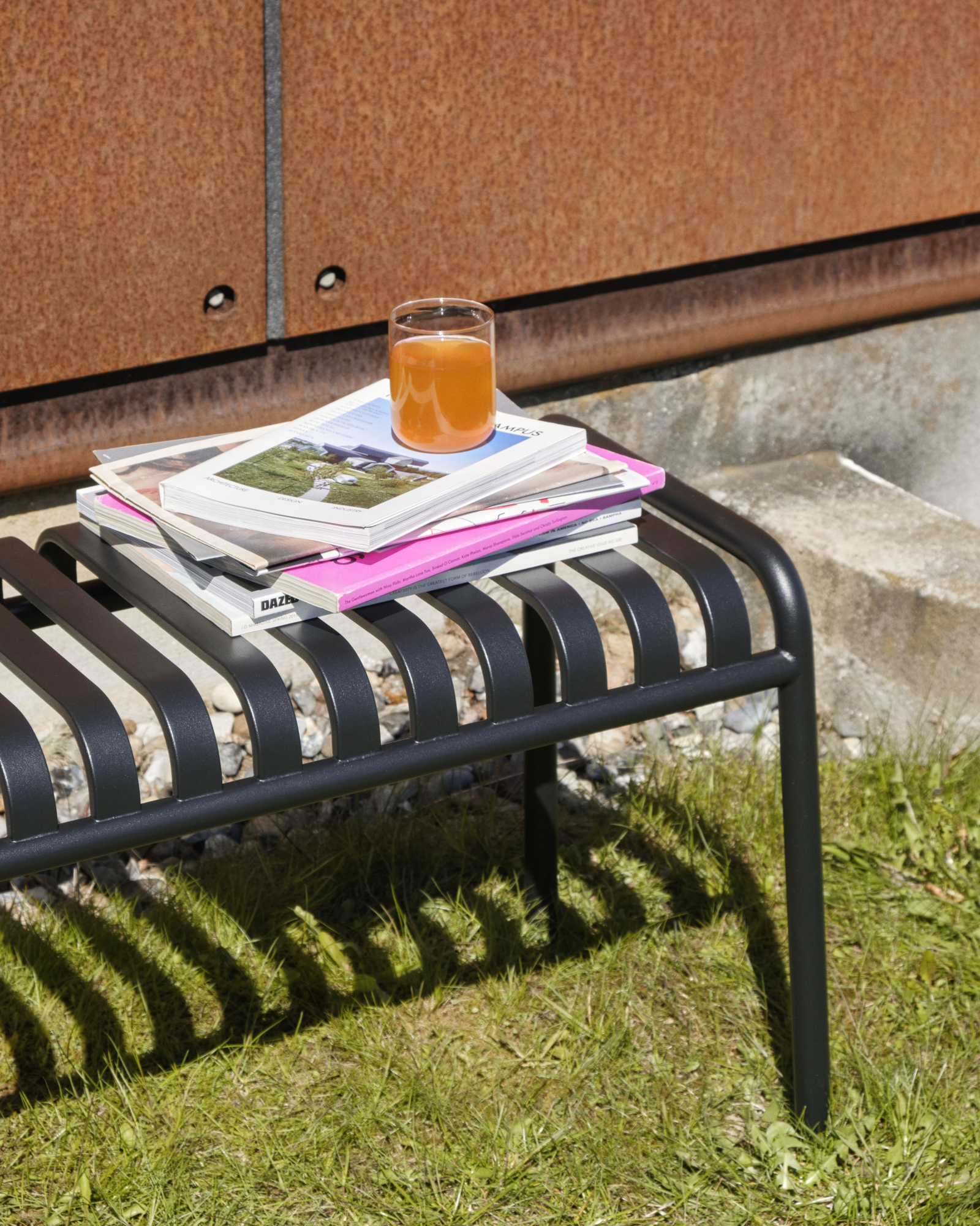 Tuinbank Palissade Bench 120 cm anthracite