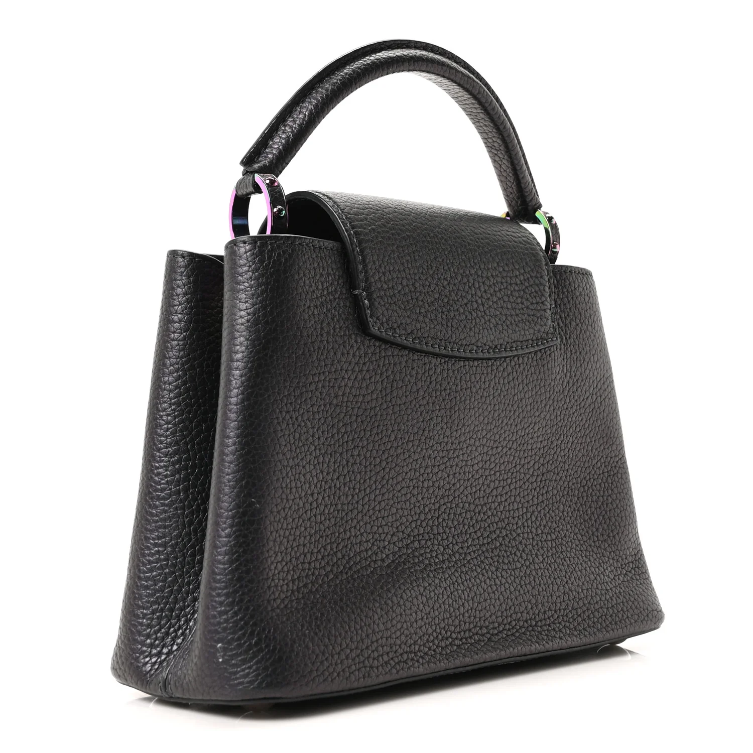 Taurillon Capucines BB Scarabeo Iridescent Black - Top Club