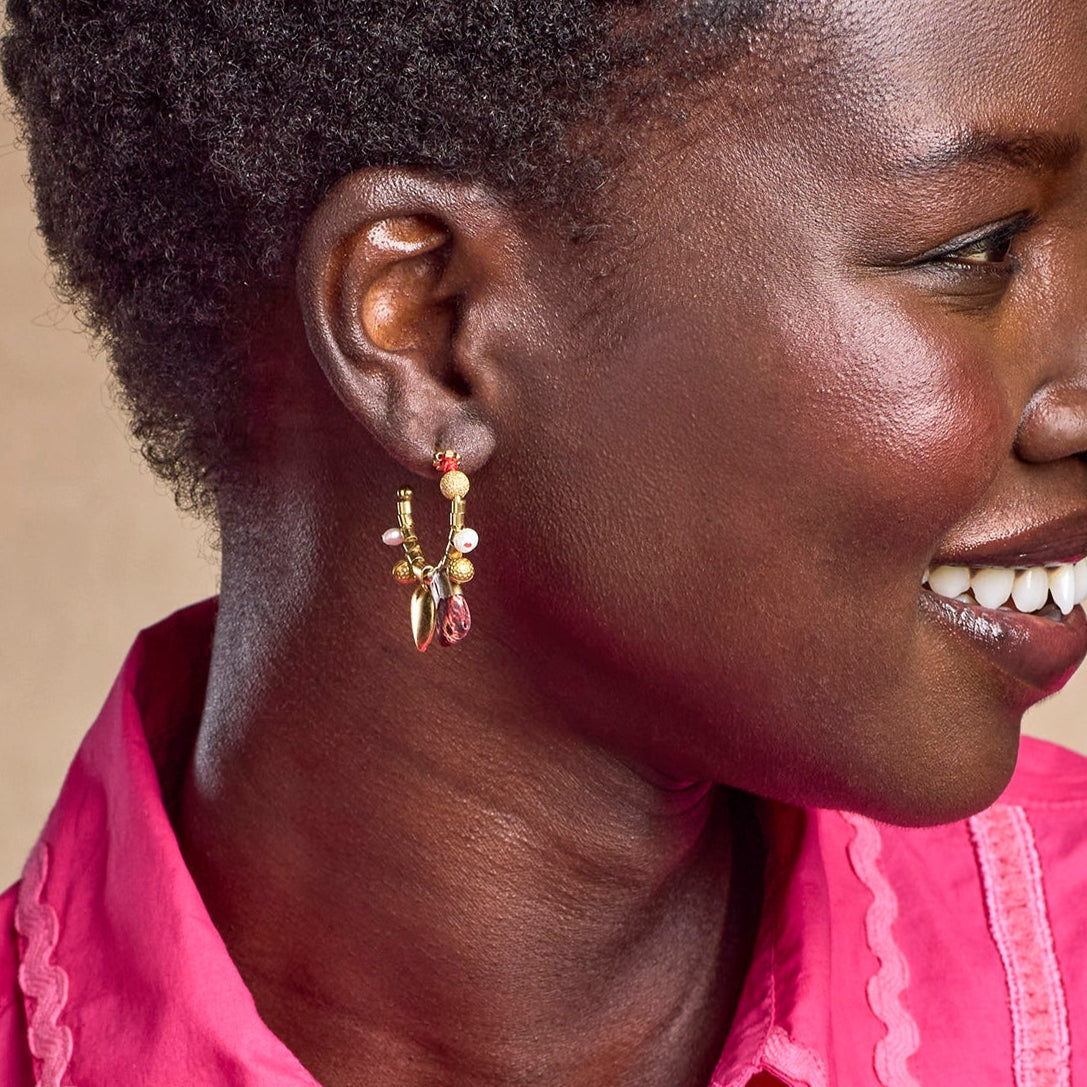Sacrecoeur Hoop Earrings - Sundance Living