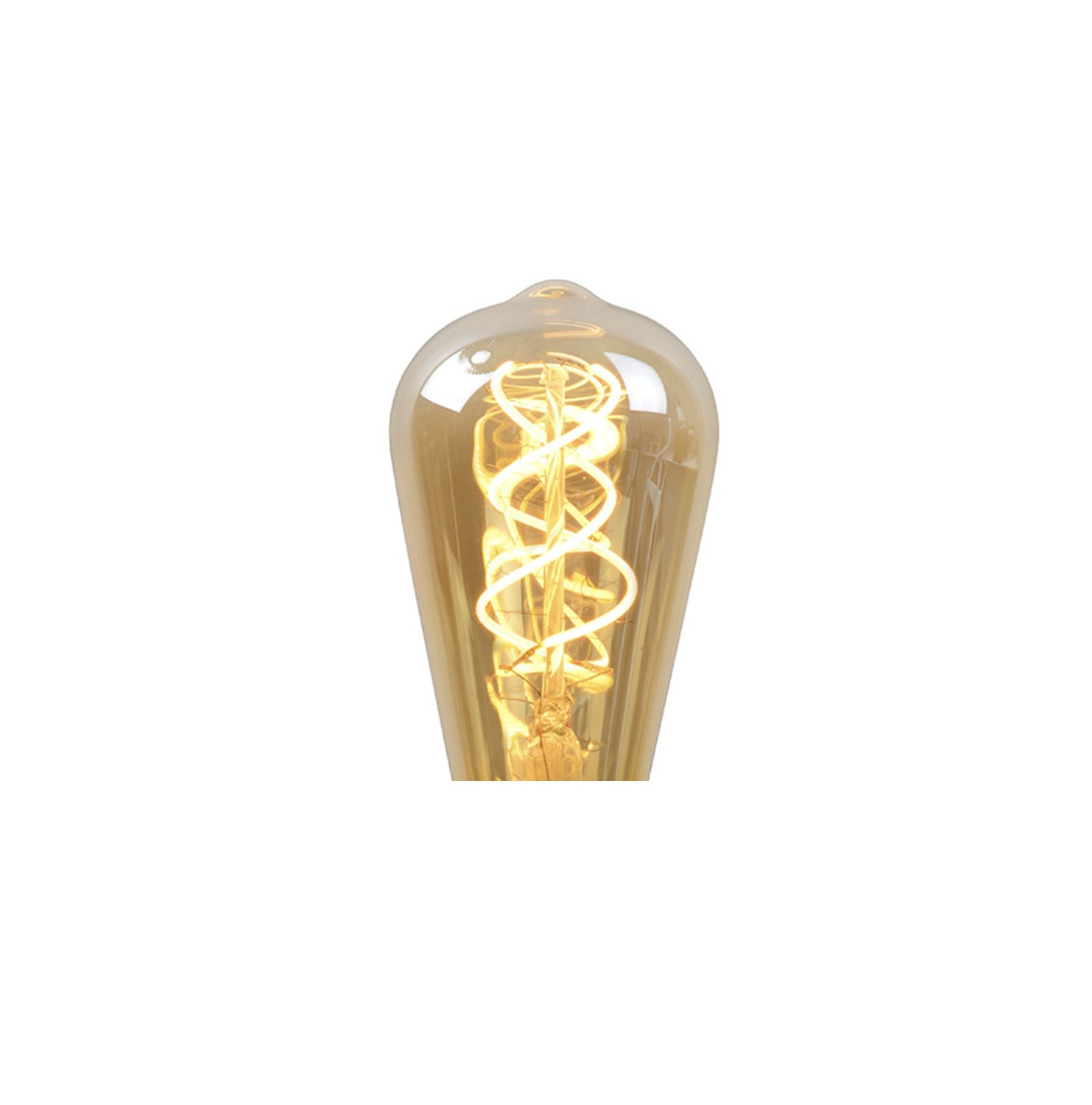 SET - 3X EDISON SPIRAAL AMBER