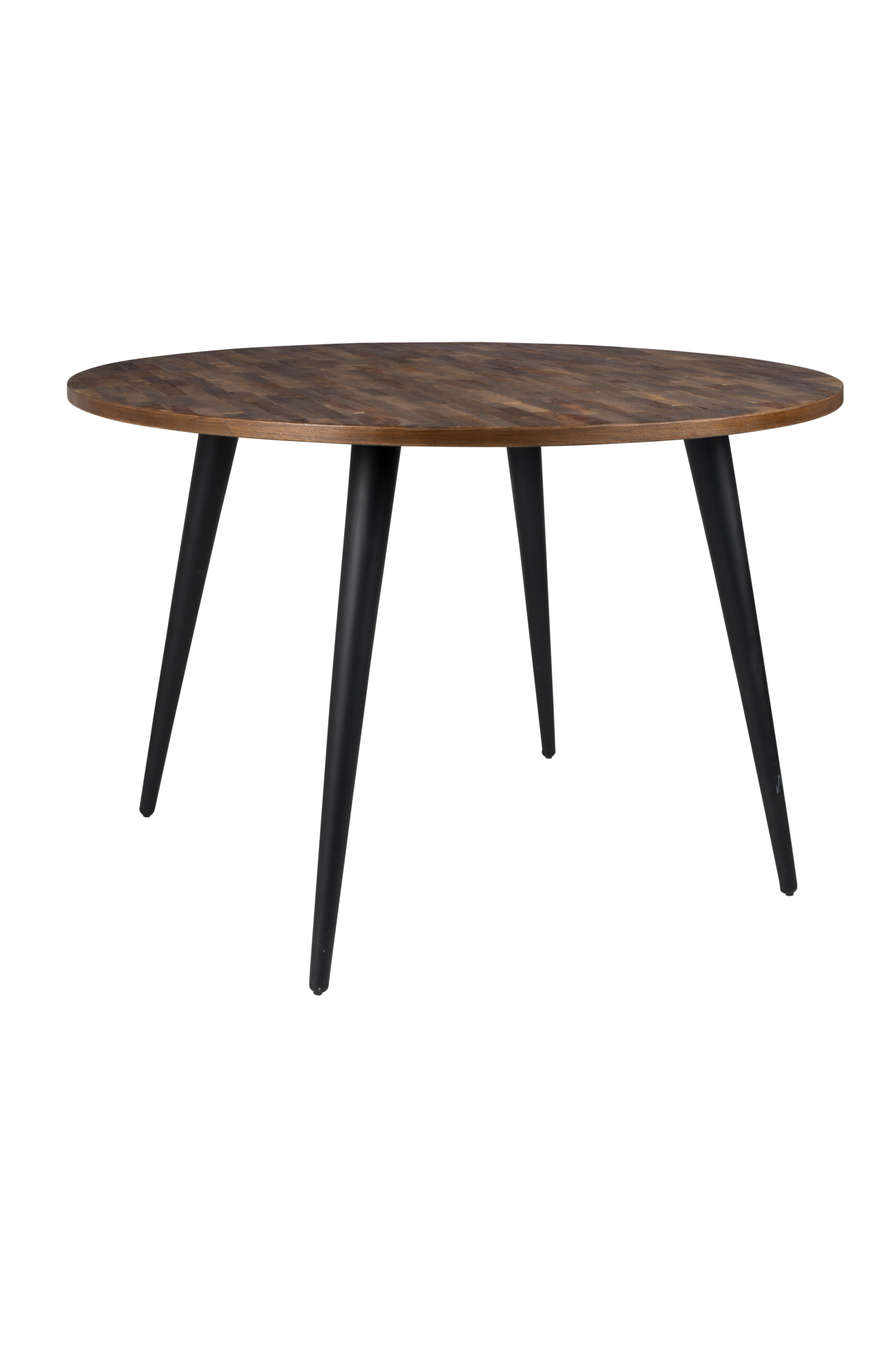 Eettafel Mo rond bruin 110 cm