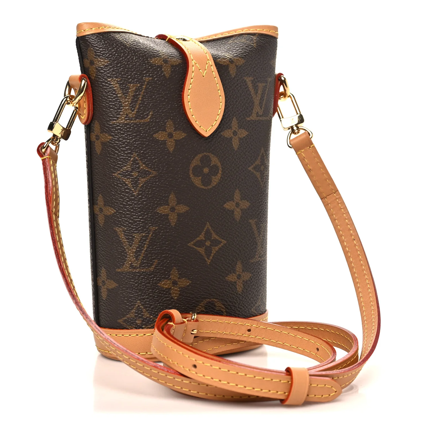 Monogram Fold Me Pouch