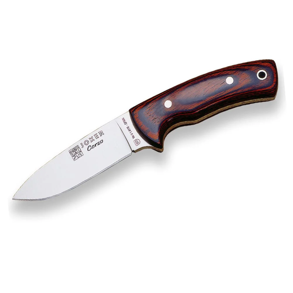 Joker Corzo Red Wood - Survival and buschcraft knife