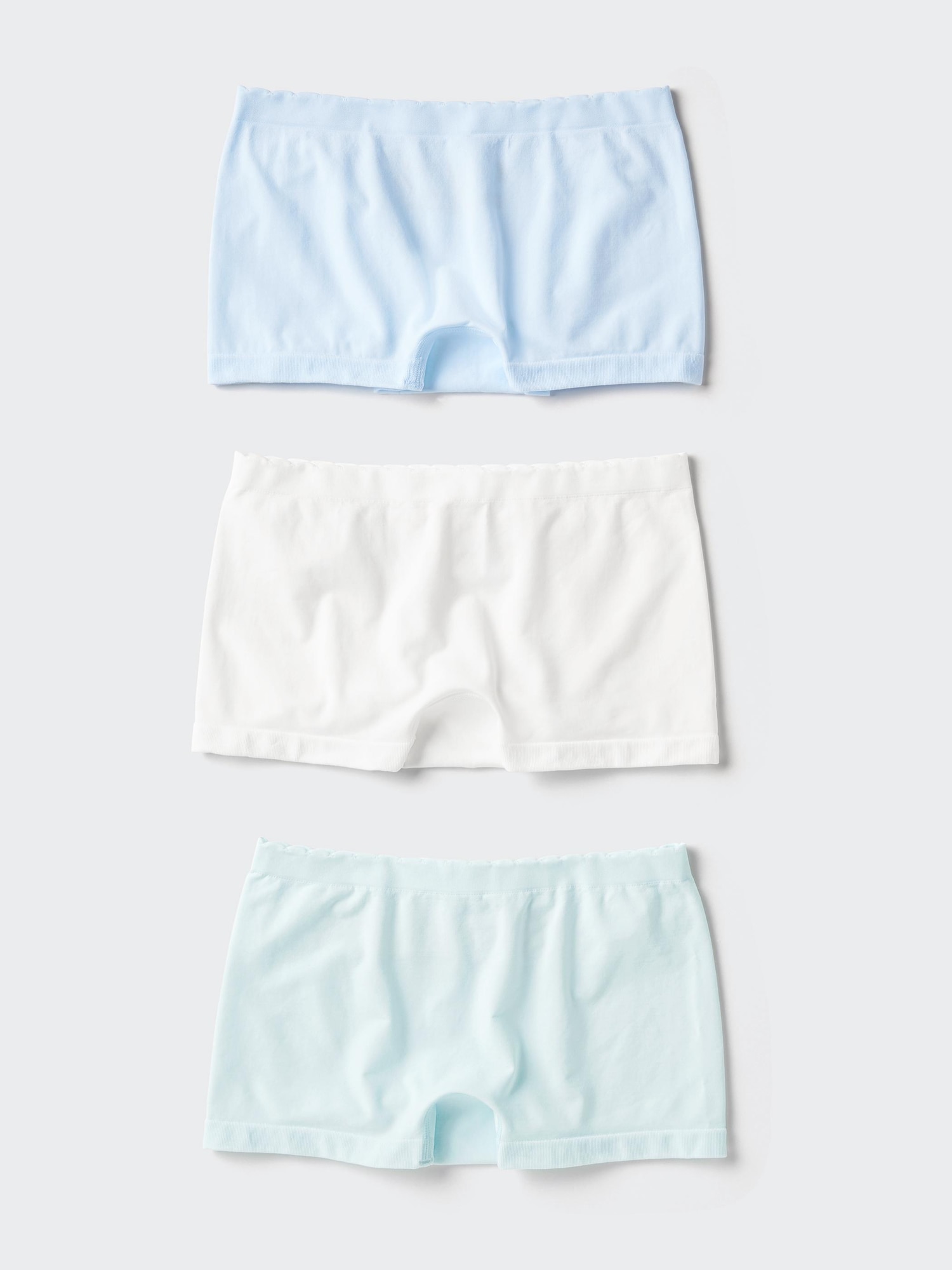 GIRLS AIRism Seamless Shorts 3 Pairs