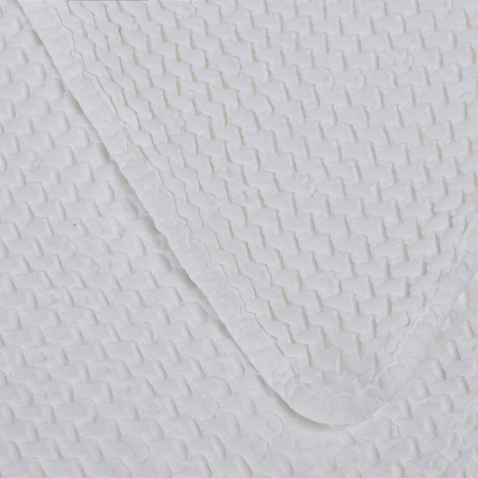 Copriletto Non Trapuntato In Nido D'Ape Stone 220X260 Bianco Bellora