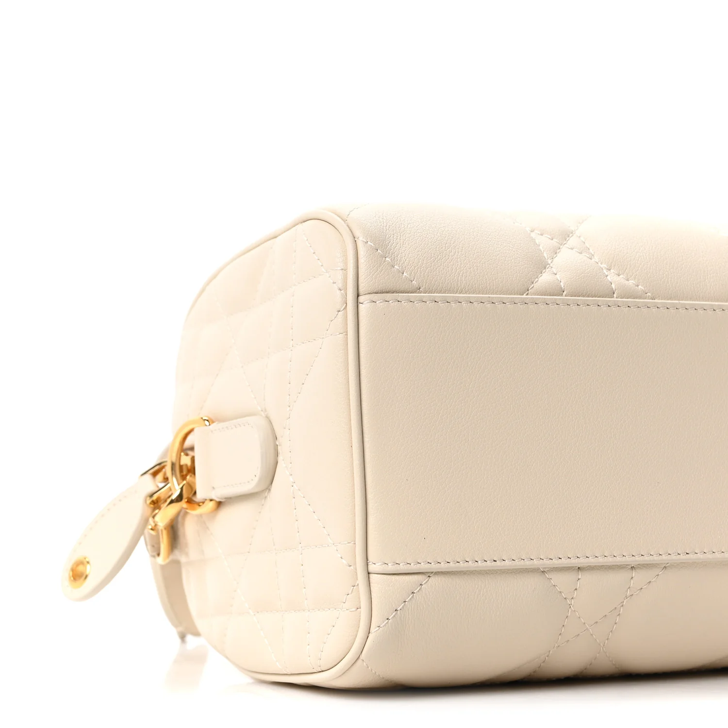 Calfskin Macrocannage Groove 20 Bag Dusty Ivory - Top Club