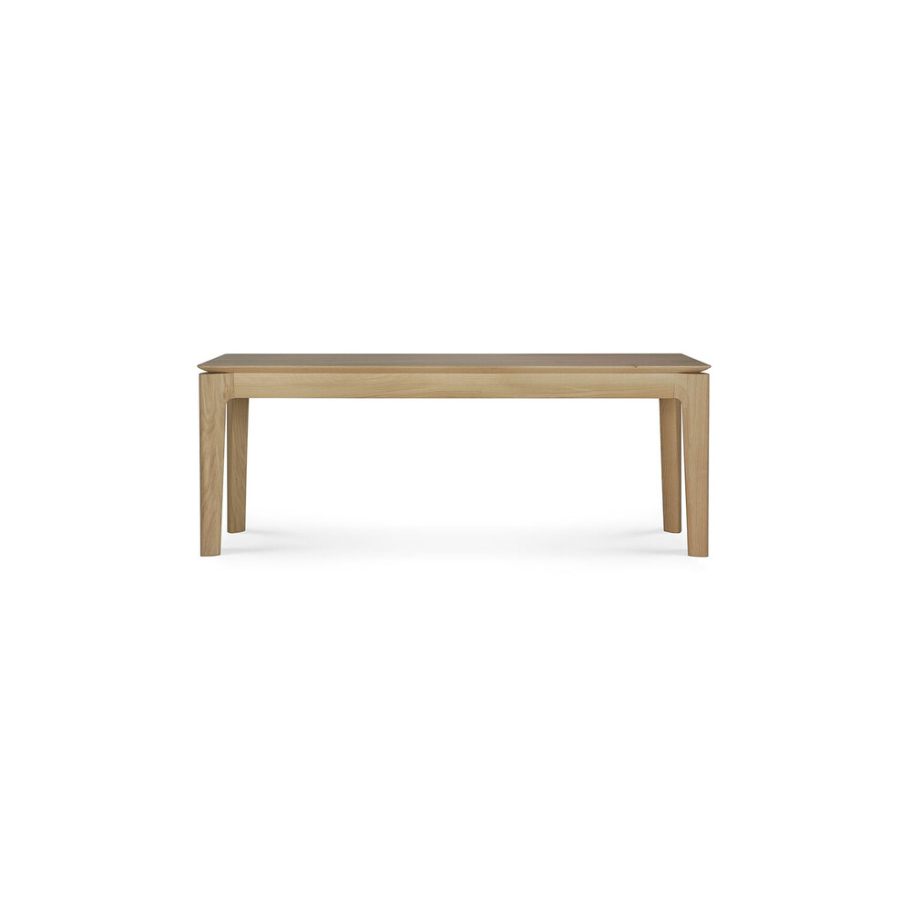 Bok bank - eiken - 126cm