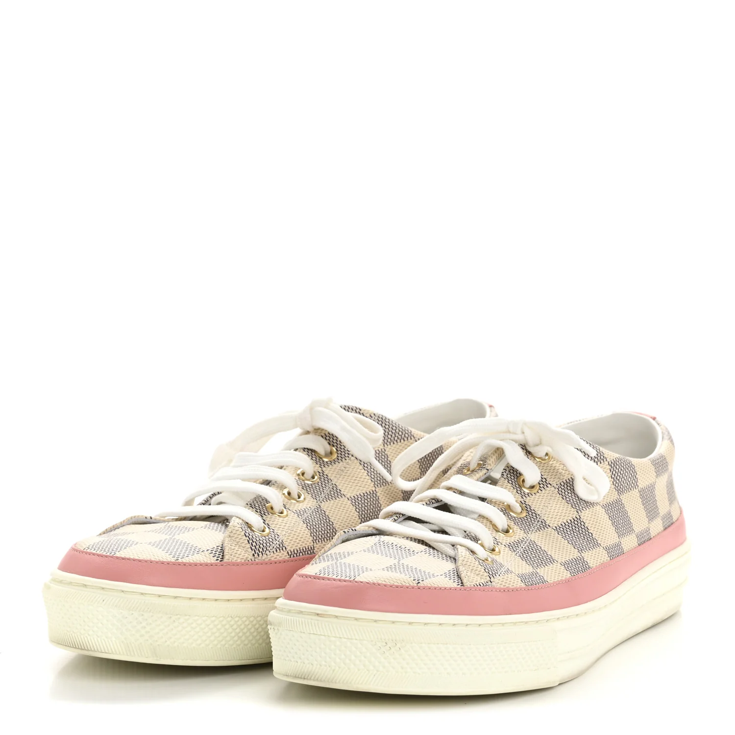 Damier Azur Stellar Sneakers 40 Rose Ballerine - Top Club
