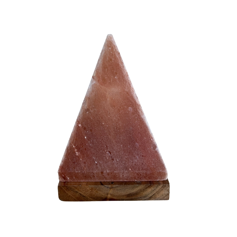 Tafellamp Piramide  zoutlamp