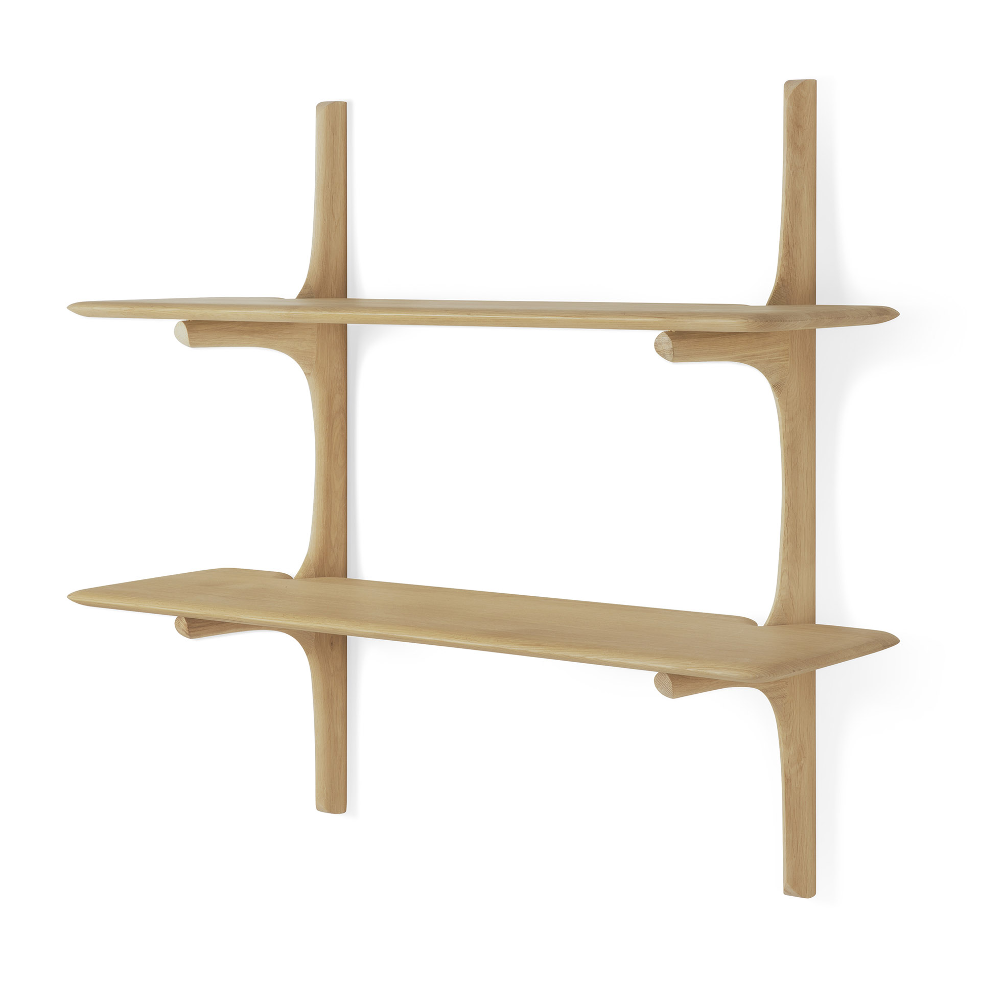 Wandplank PI eiken 2 planken