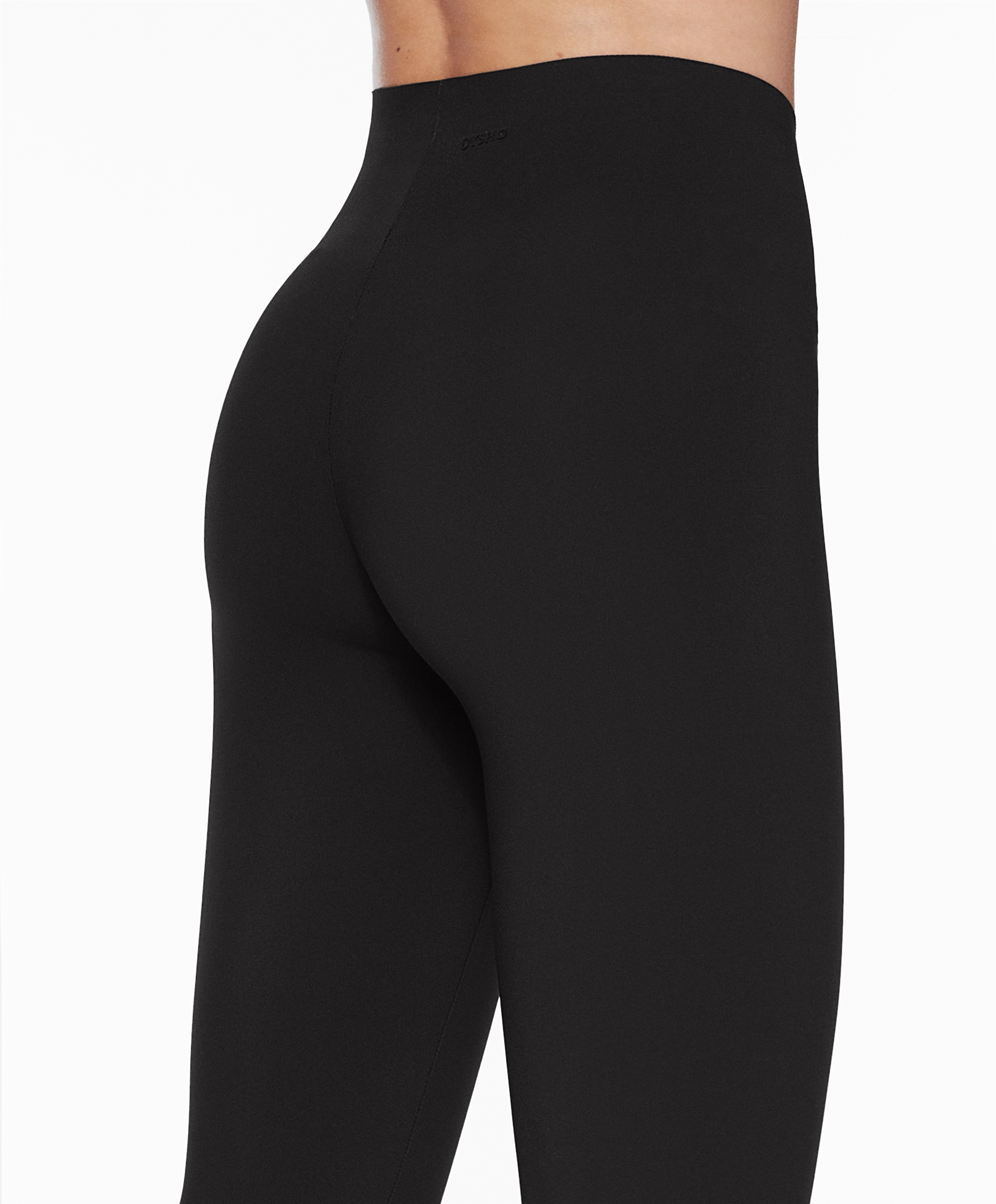 OYSHO V-cut light-touch 65cm ankle-length leggings