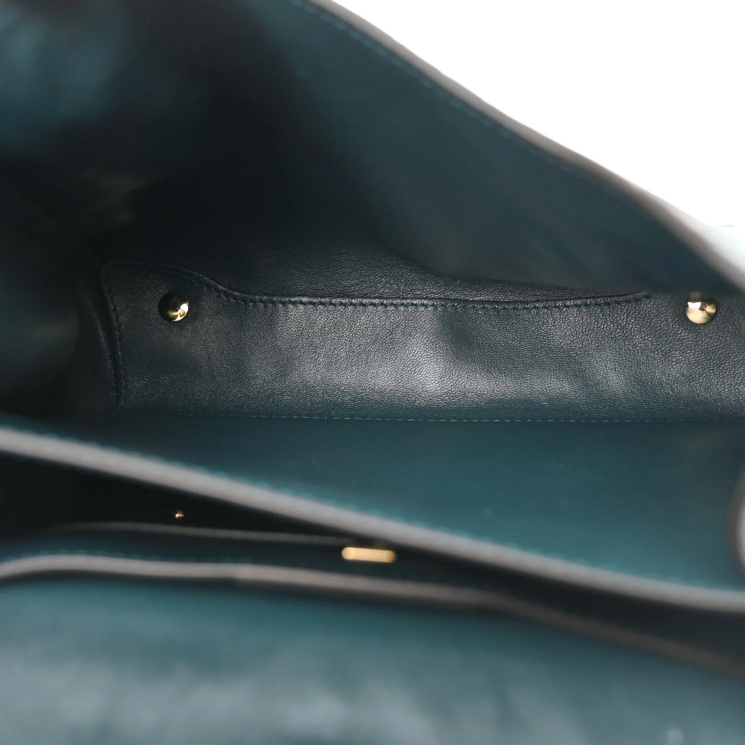 Calfskin Embossed Small Margot Top Handle Divisa Green - Top Club