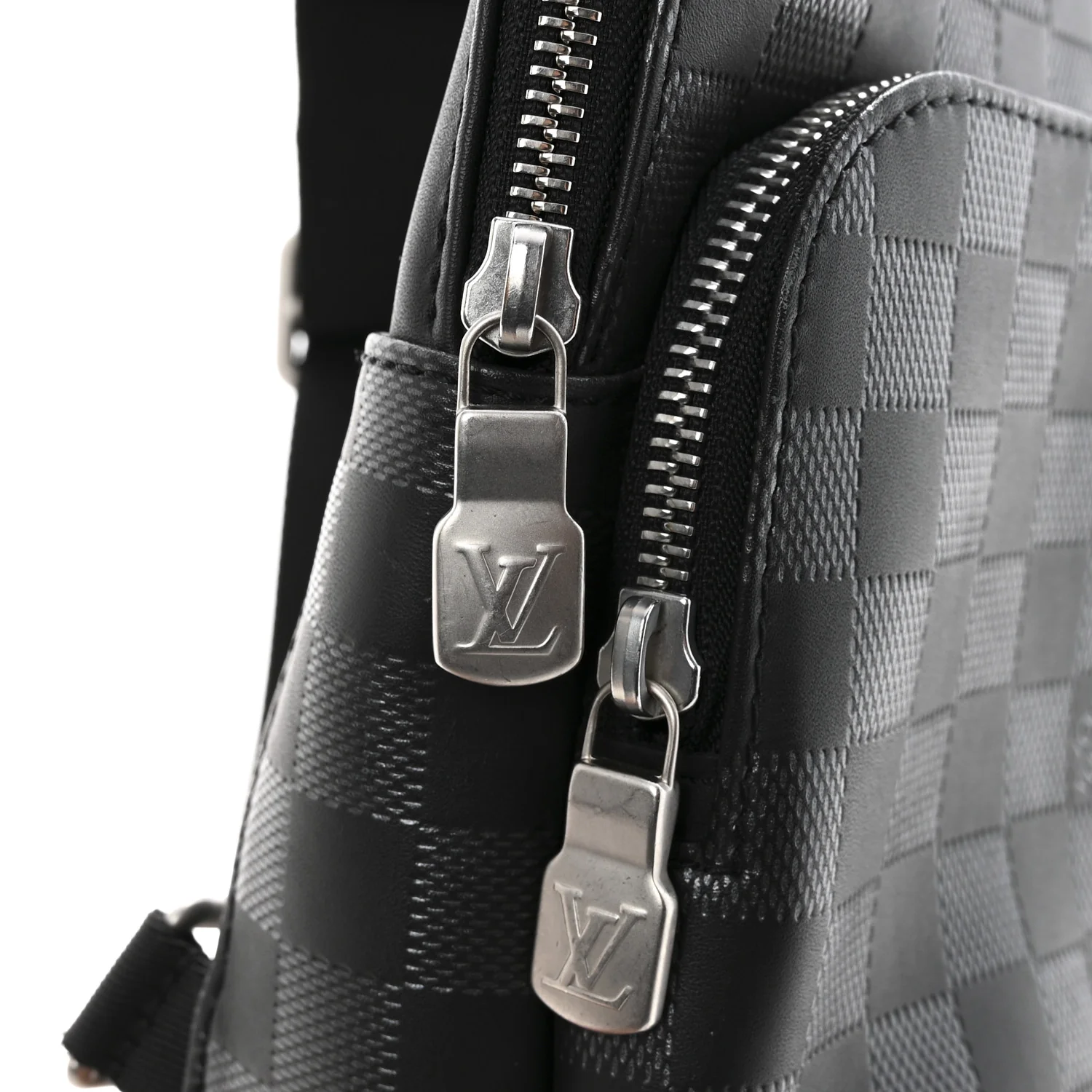 Damier Graphite Avenue Sling Bag Onyx Silver - Top Club