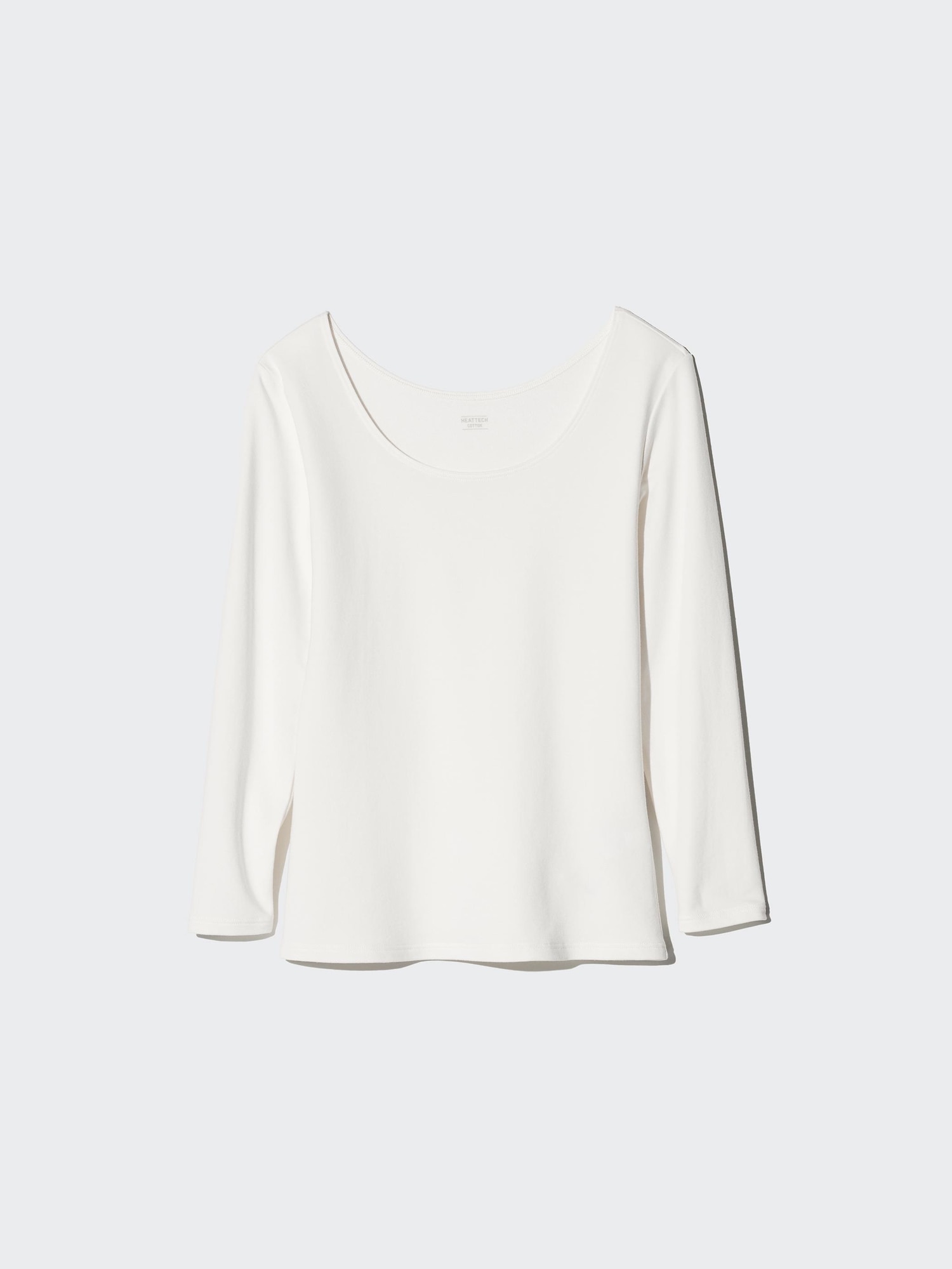 HEATTECH EXTRA WARM Cotton Scoop Neck Long Sleeve T-Shirt