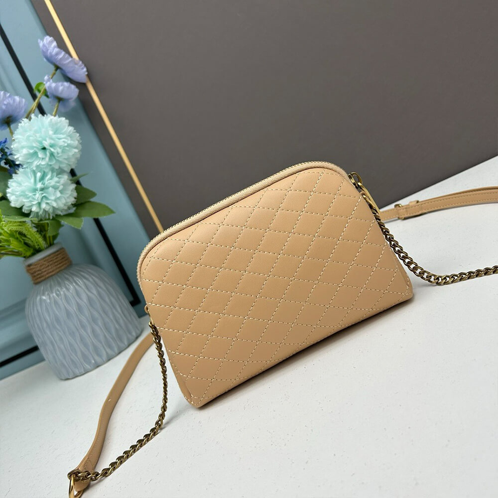 YSL Gaby zipped pouch in quilted lambskin - Top Club