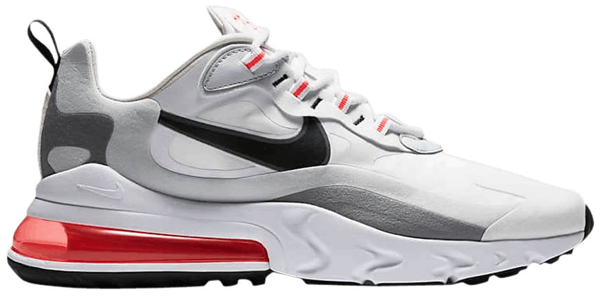 Air Max 270 React  White Crimson Black  CT1280-100 - Sneaker Replica Workshop