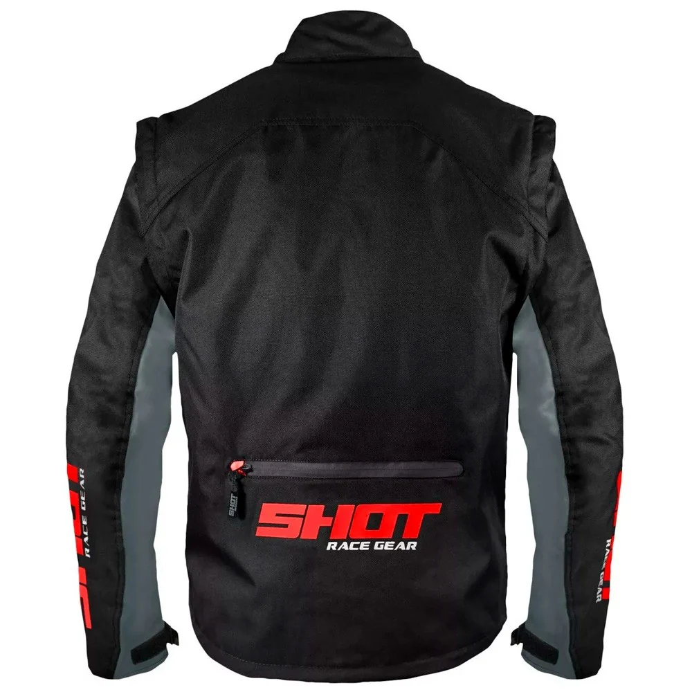 CHAQUETA hat KONTAKT NEGRO / ROJO