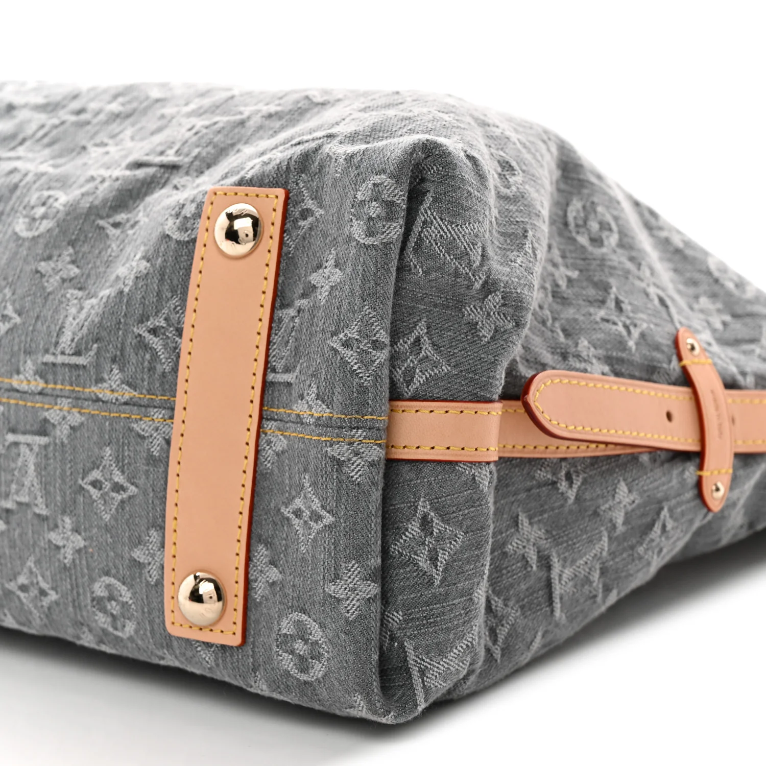 Monogram Denim CarryAll MM Washed Grey - Top Club