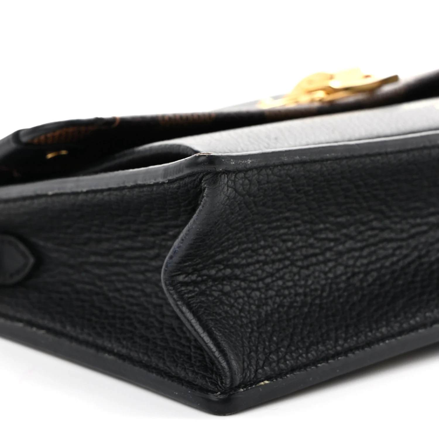 Damier Ebene Vavin Chain Wallet Black - Top Club