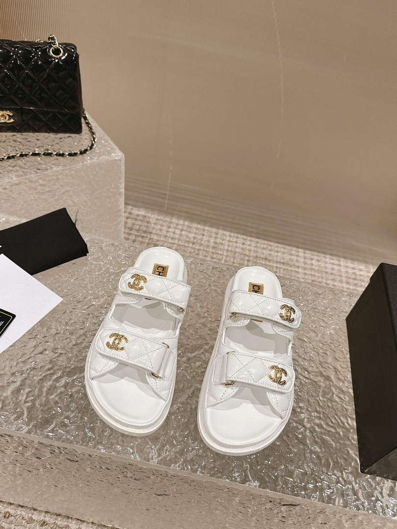 Chanel Women's Velcro sandals Fashion Shoes C93239 - Sneaker Replica Workshop