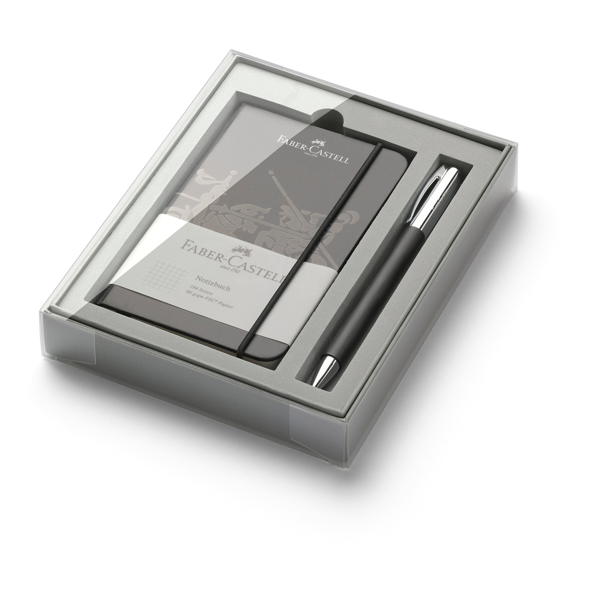 Ambition Ballpoint Pen, Black Resin Gift Set