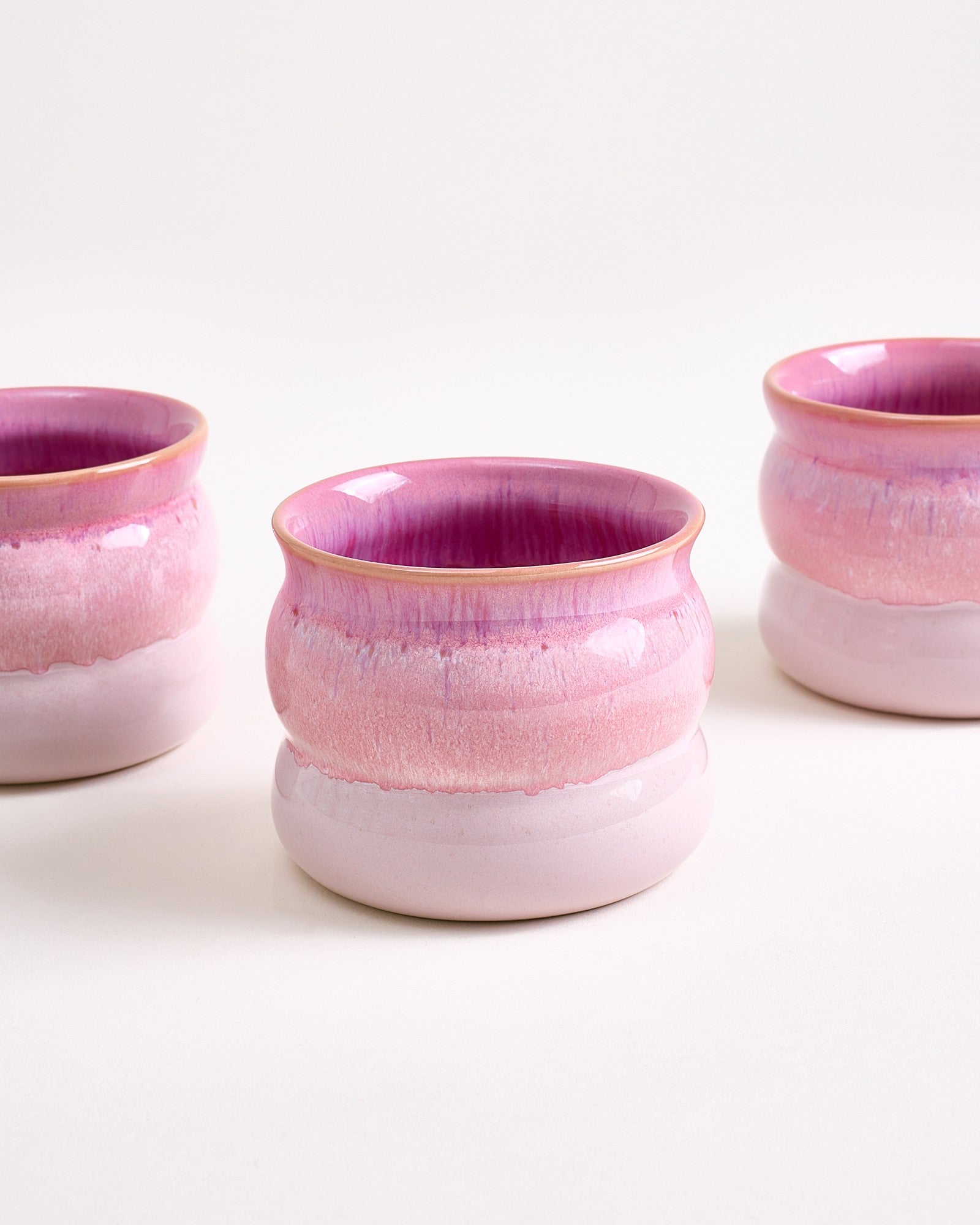 Bica Becher klein bubble pink 4er-Set
