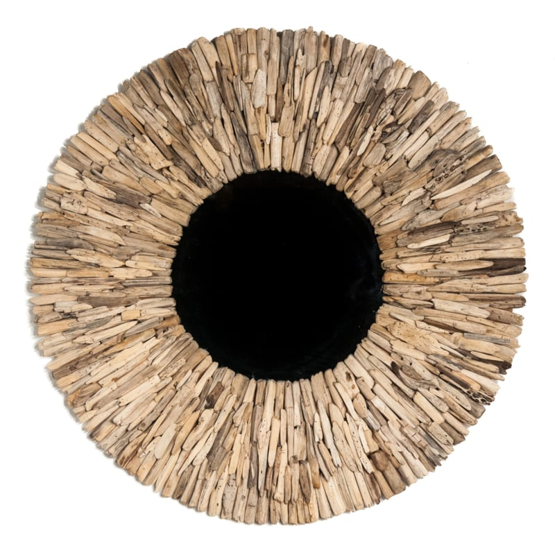 Spiegel Driftwood Ø60 cm